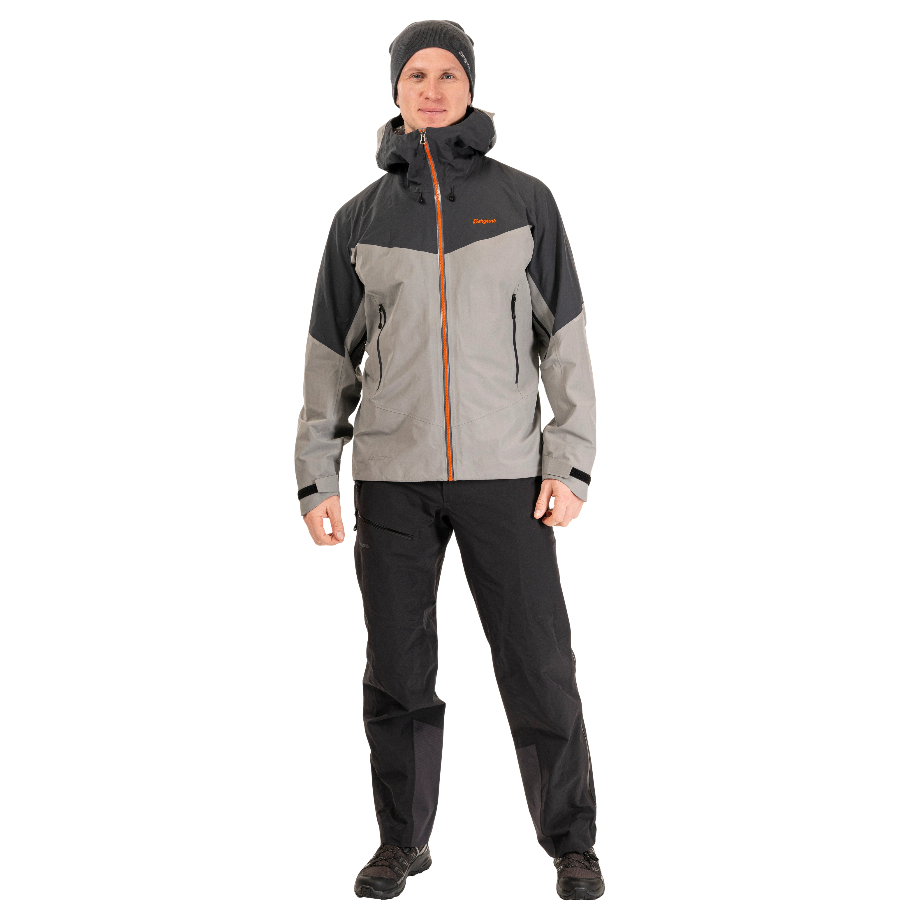 Rabot Alpine 3L Shell Jacket Men Solid Grey / Dark Shadow Grey