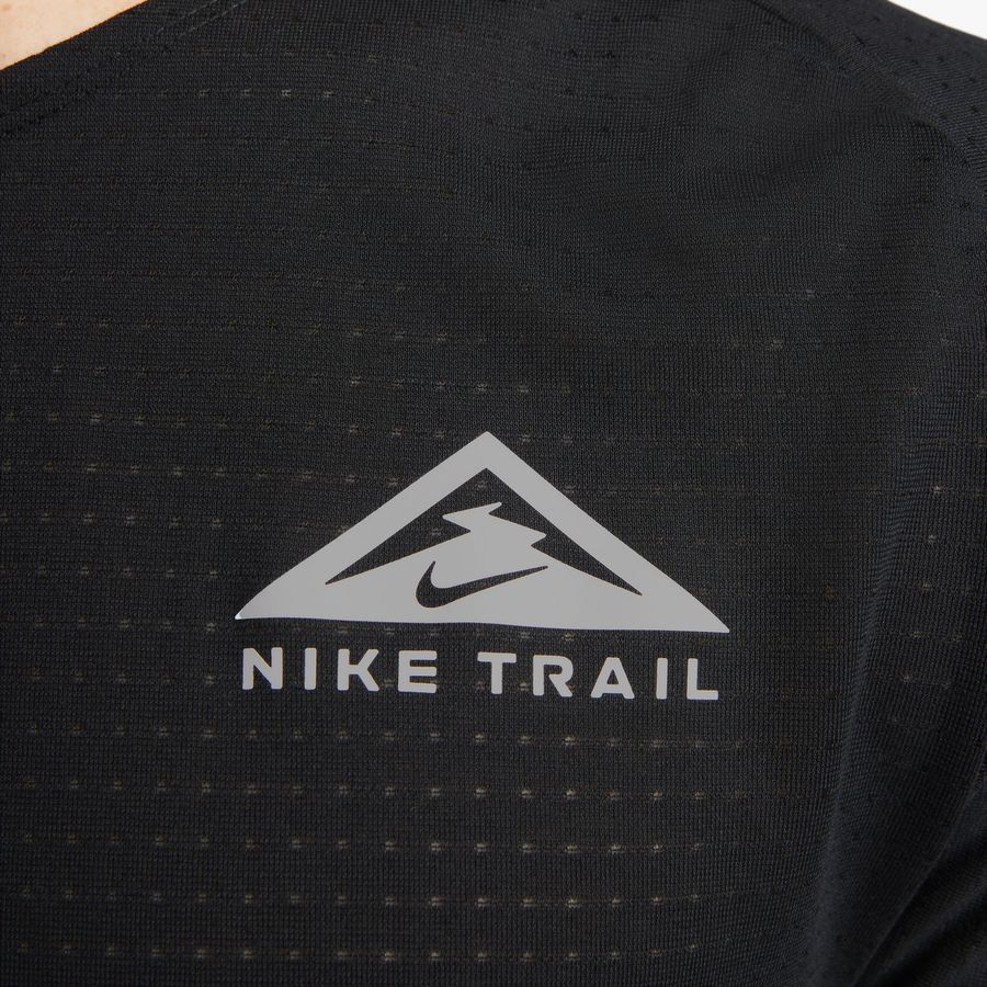 Nike Haut Running Dri-FIT Trail Solar Chase - Noir/Blanc