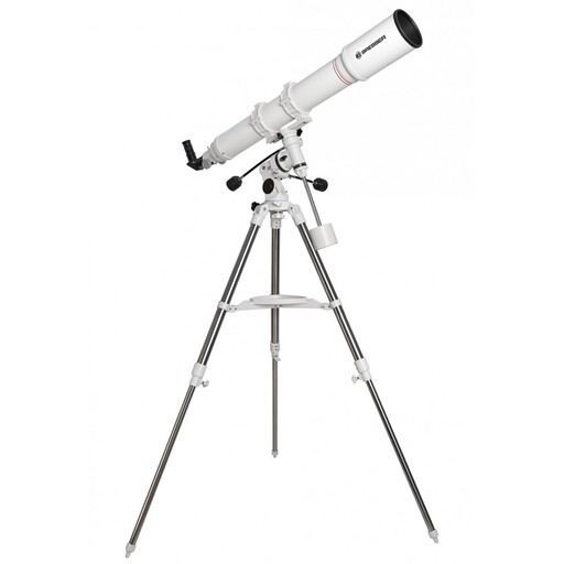 Telescópio astronômico acromático AR-102/1000 com tripé de aço