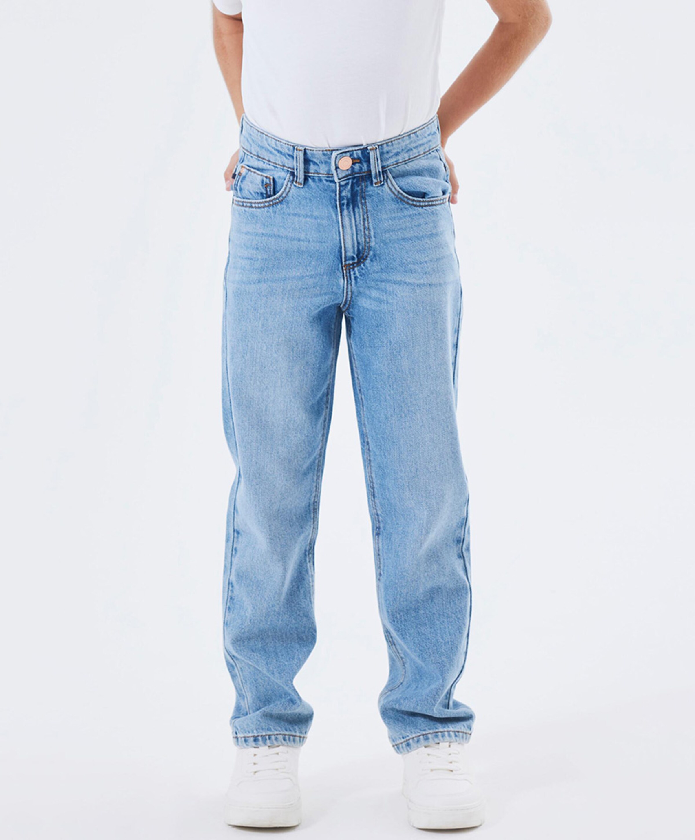 Name it NKFROSE HW STRAIGHT 9222-BE N jeans blauw