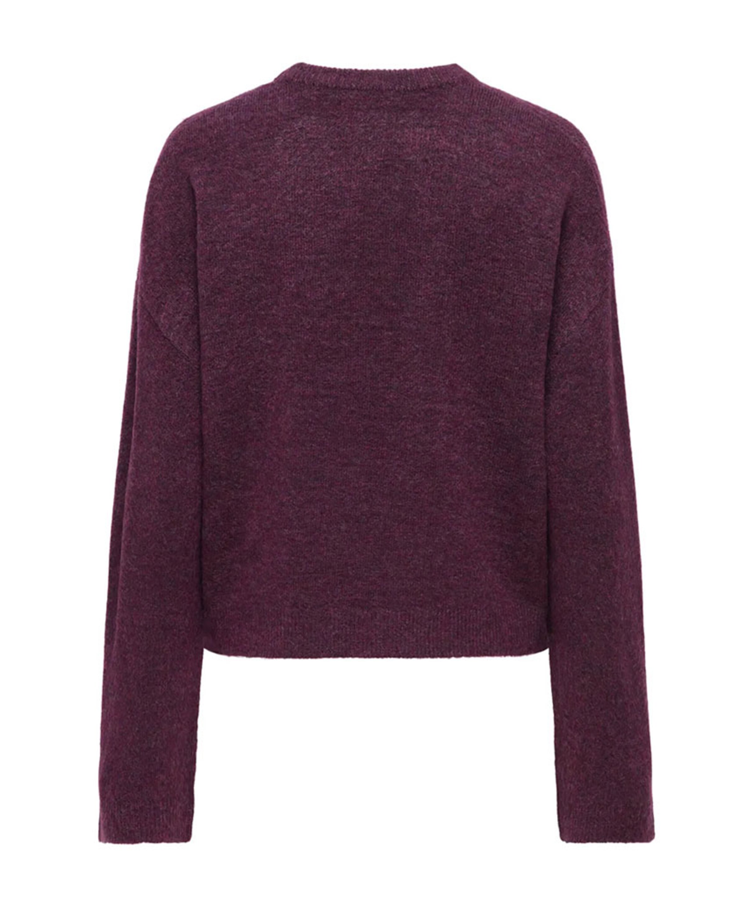 Only Dames trui bordeaux