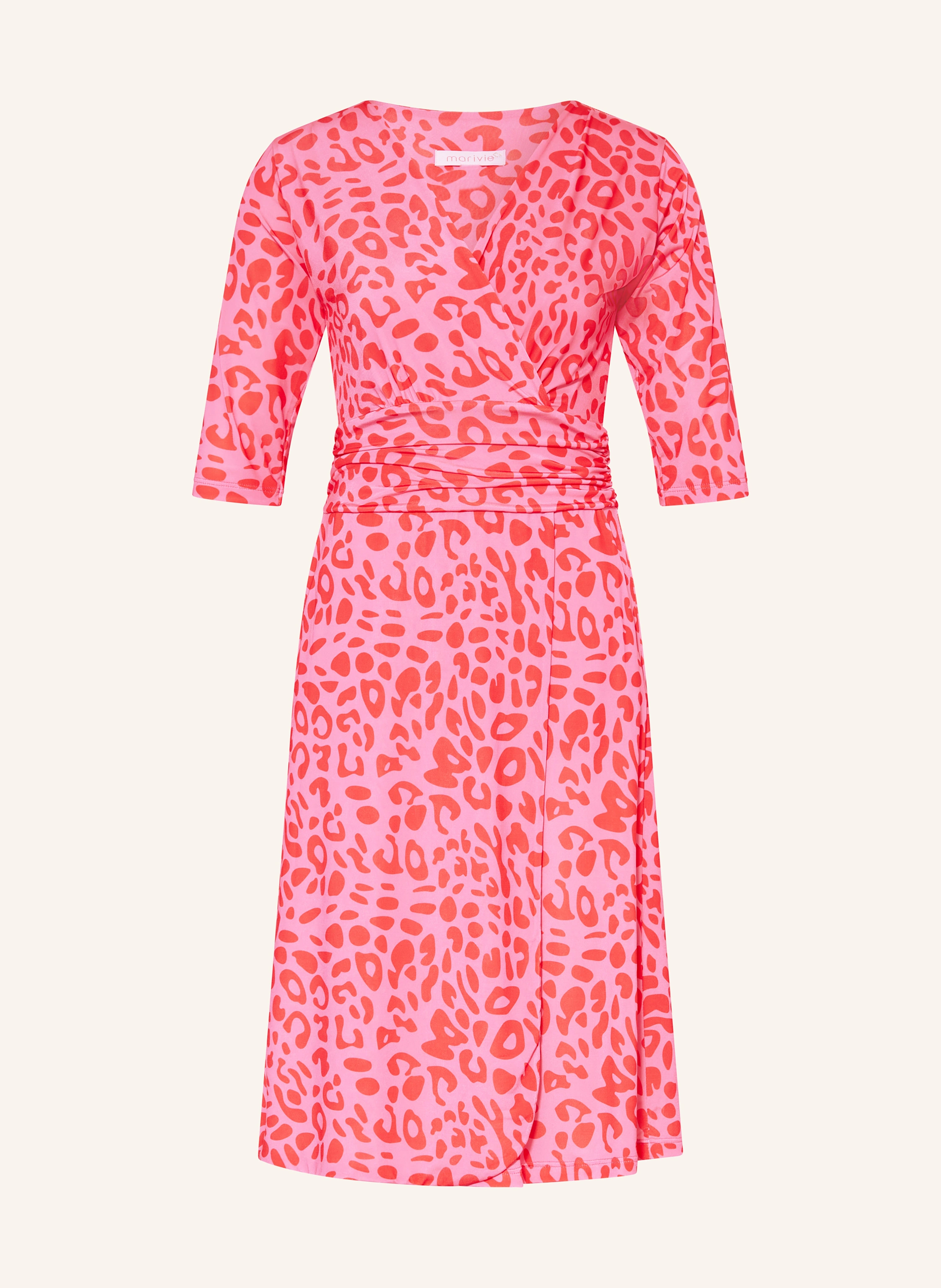 marivie Kleid SOPHISTICATED! in Wickeloptik mit 3/4-Arm