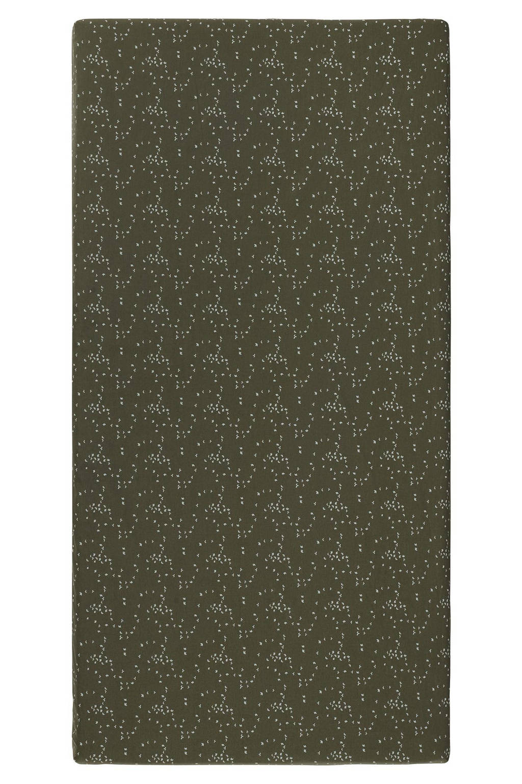 Botanical poplin ledikant hoeslaken Beetle