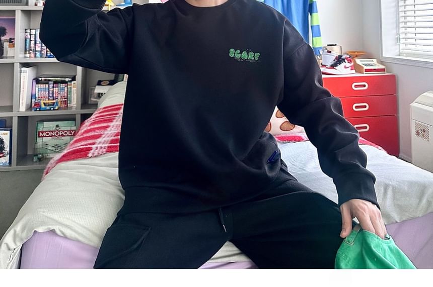 SeoulPop - Losse sweatshirt met kattenprint