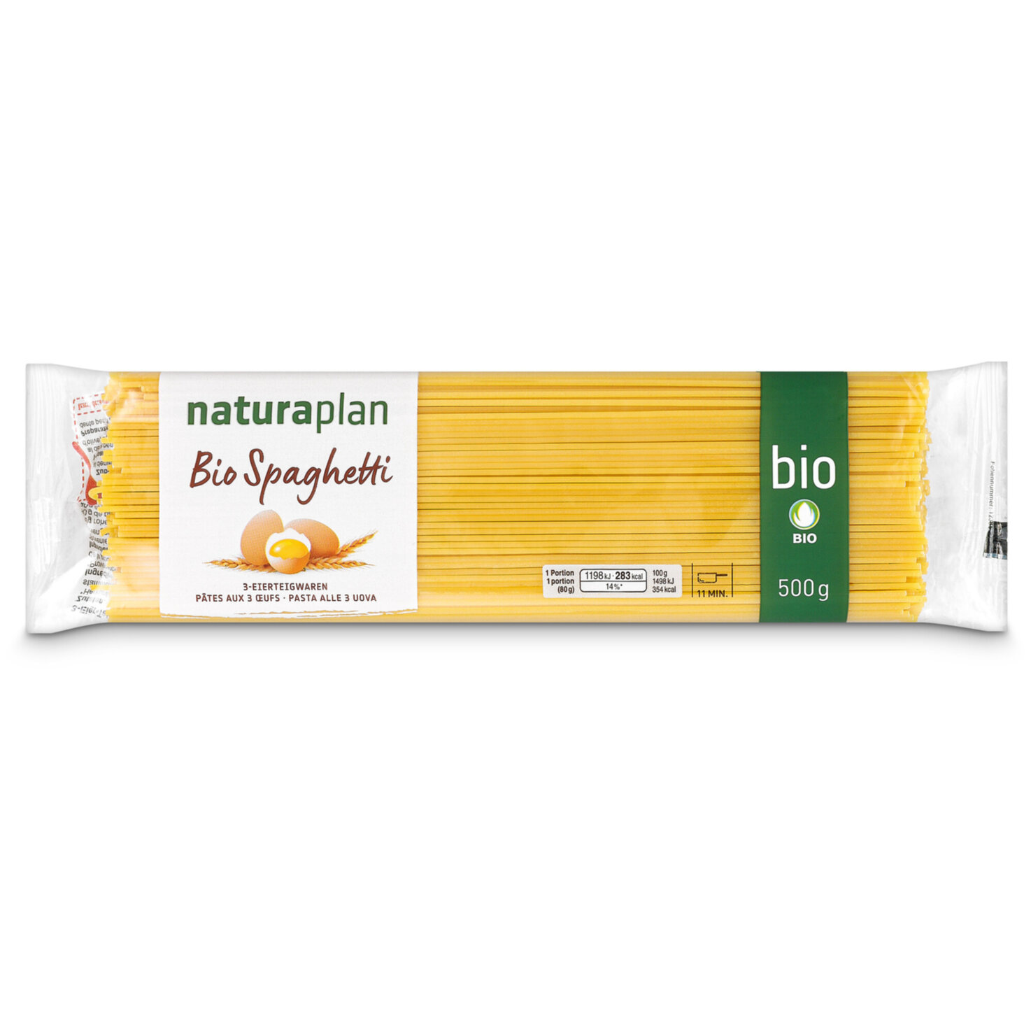Naturaplan Bio Spaghetti 3-Eier