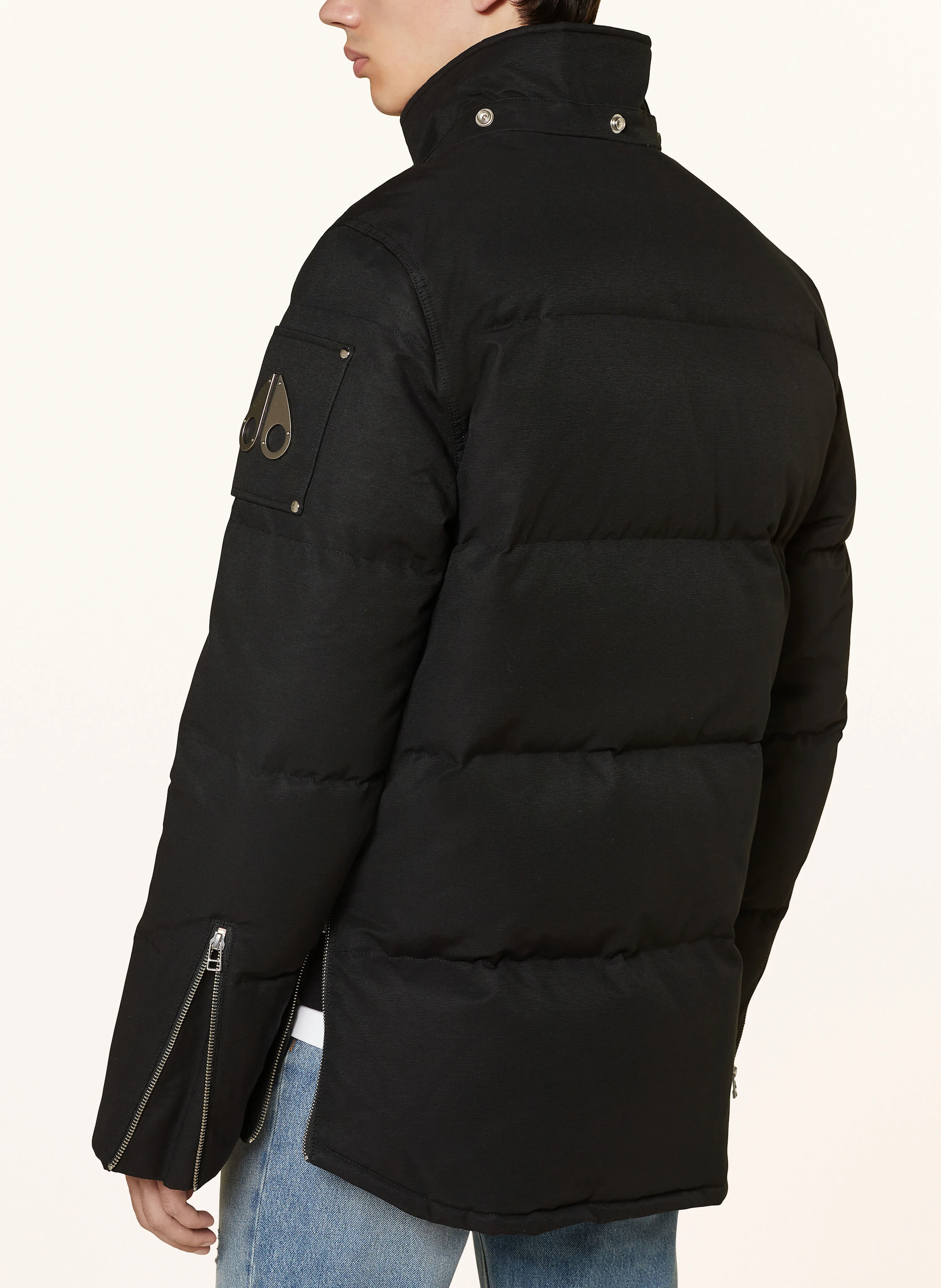 MOOSE KNUCKLES Daunenjacke 3Q mit abnehmbarer Kapuze und Kunstpelz