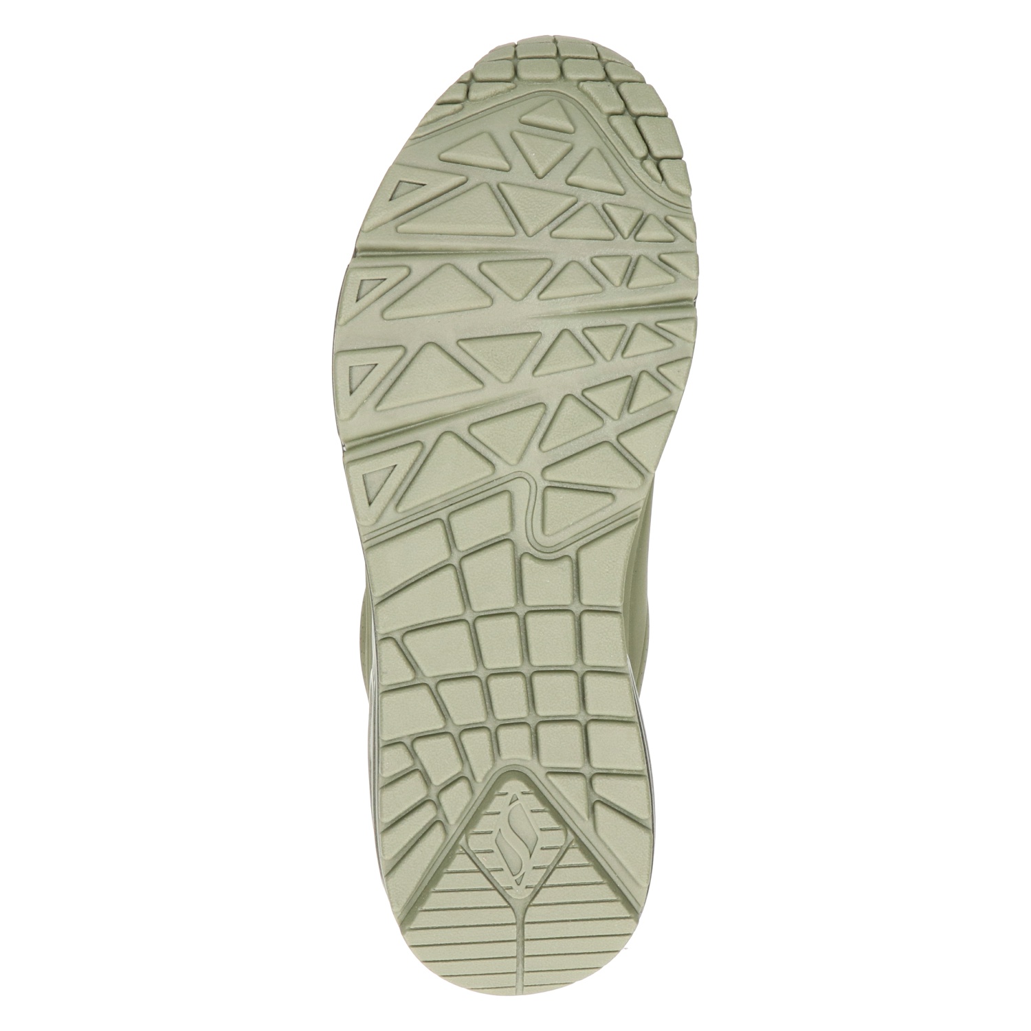 Street Uno dames sneaker Skechers Groen