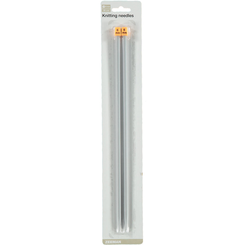 Breinaalden  2-Pack Geel kopen? Goed en goedkoop