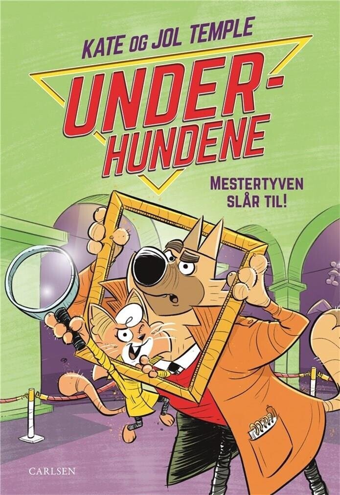 Underhundene 2 - Mestertyven Slår Til! - Kate Temple - Bog