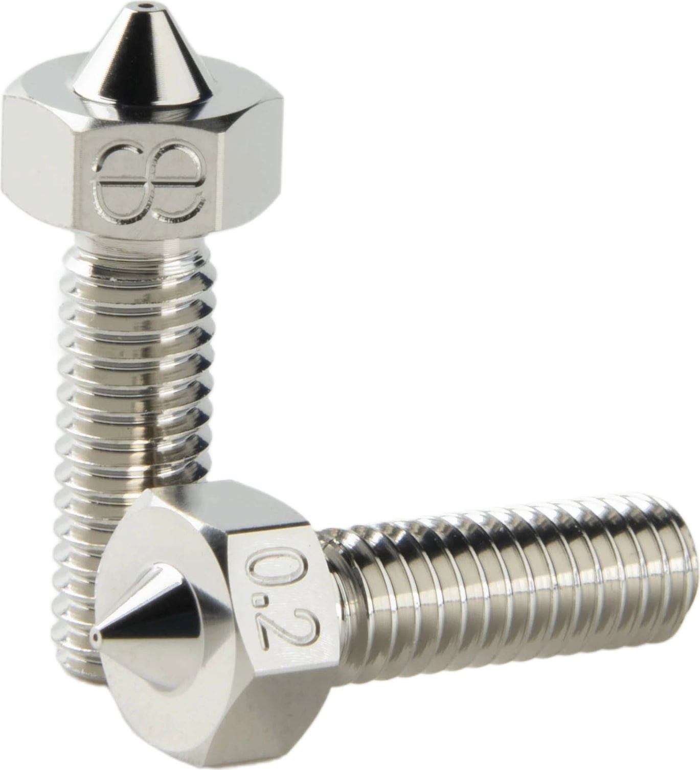 Phaetus  XG Düse Stahl Plated Copper, 0,2 mm    M4 Düse in verschiedenen Durchmessern mit spezieller Beschichtung