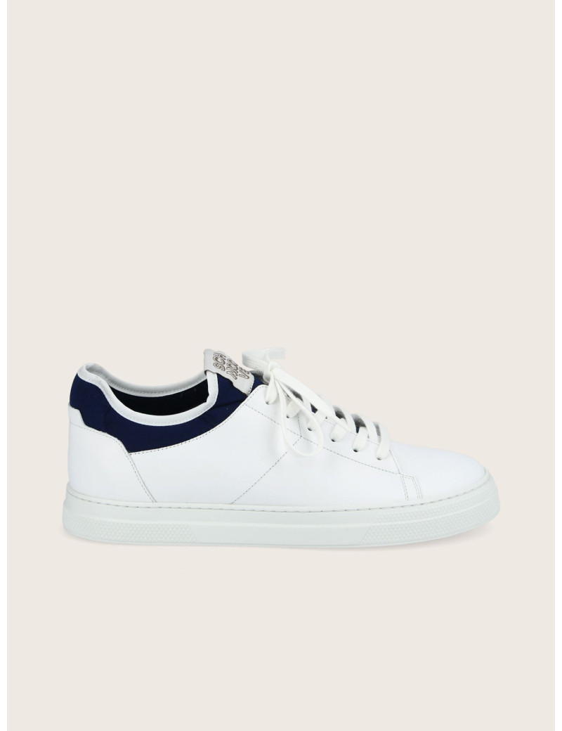 SCHMOOVE BASKETS SPARK NEO SNEAKERS WHITE-NAVY