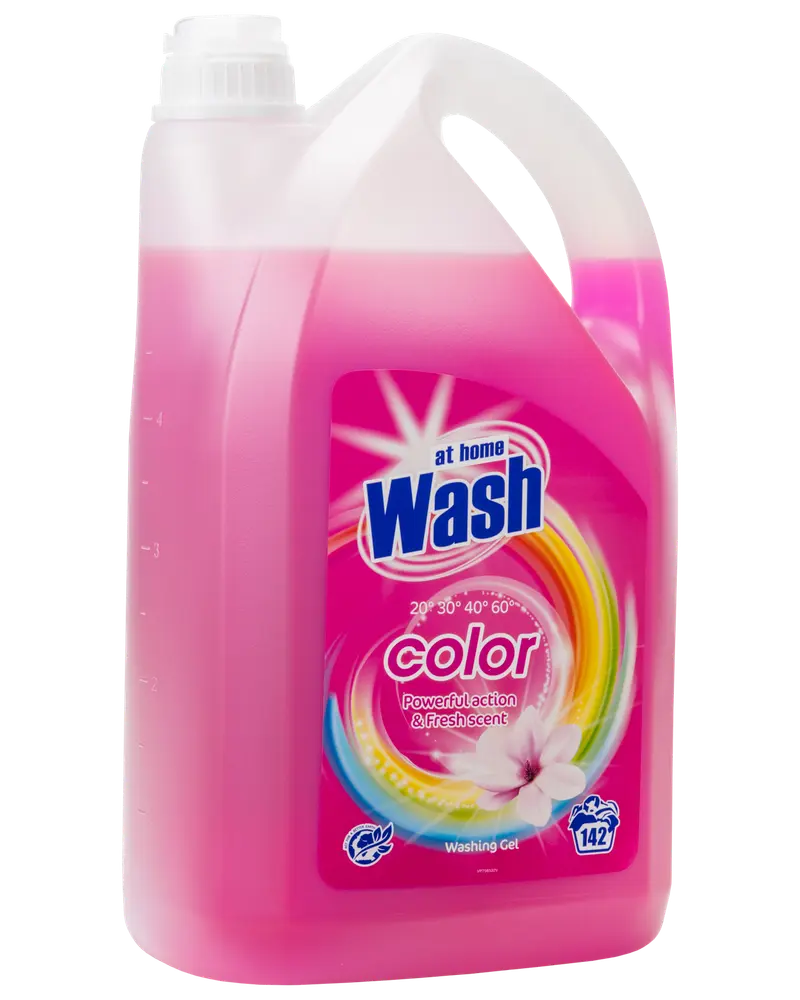 At Home Wash Vaskemiddel flydende 5 L - color
