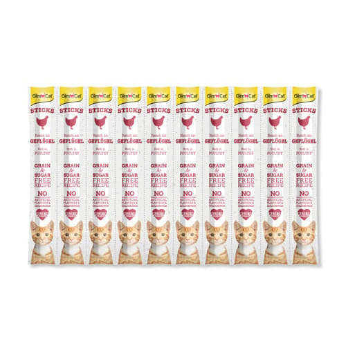 GimCat Sticks Geflügel 10 St.