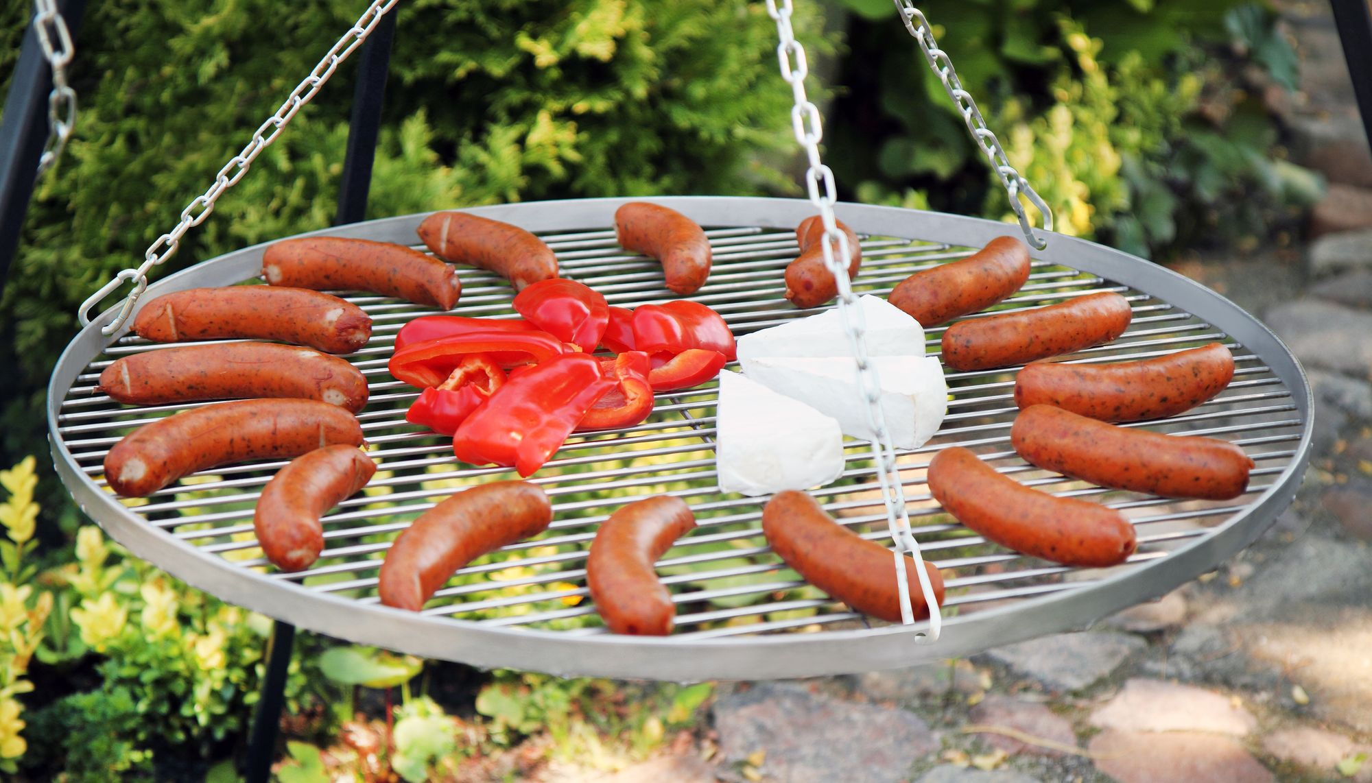 Grillrost aus Edelstahl 80 cm