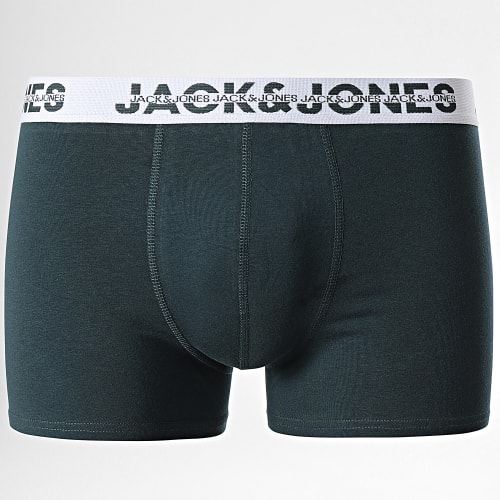Lot De 5 Boxers Dallas Noir Bleu Marine Gris Chiné