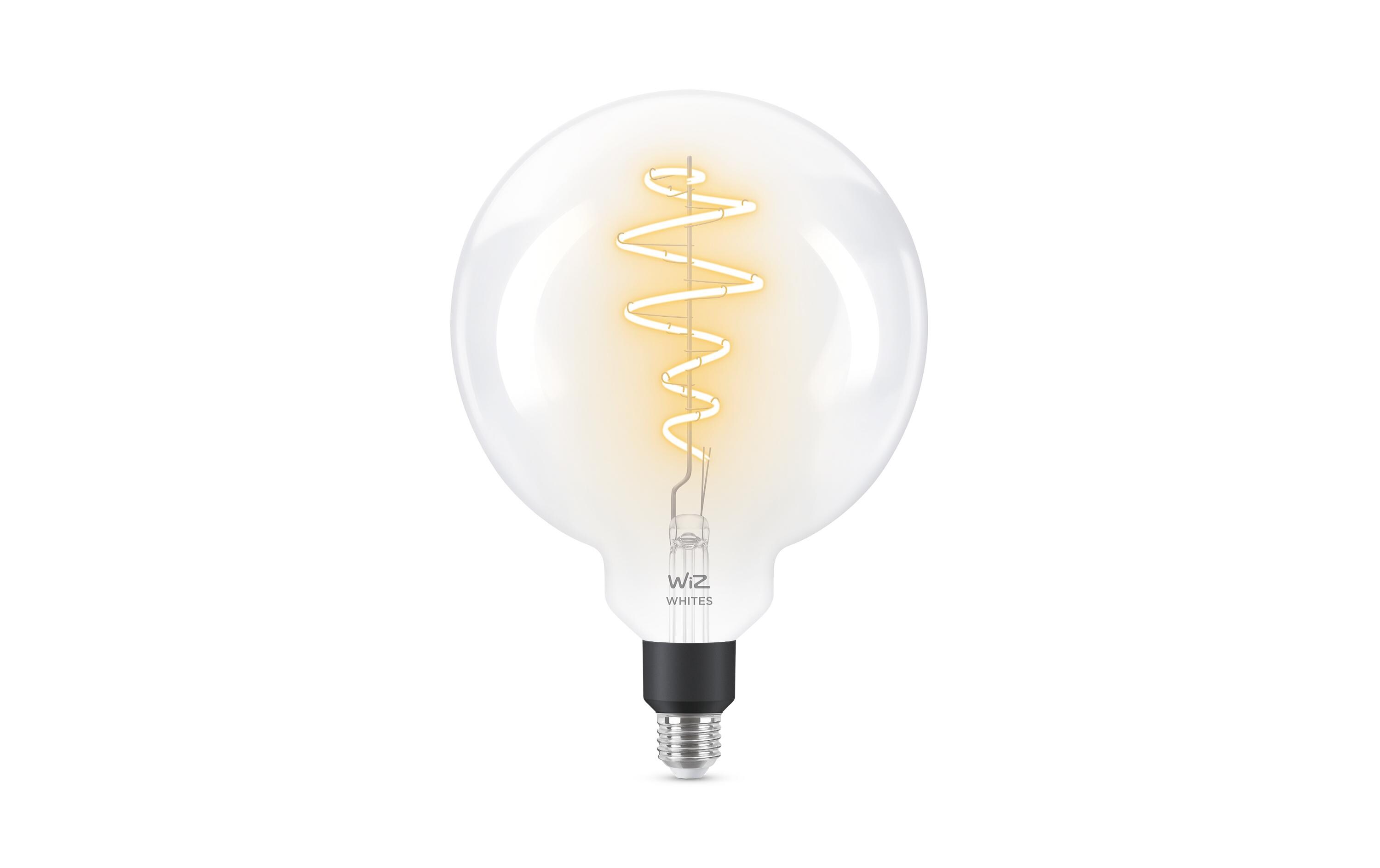 Leuchtmittel G200 E27 6.5 W, 2700-6500 KÜber Bluetooth und WLAN steuerbares Filament-Leuchtmittel