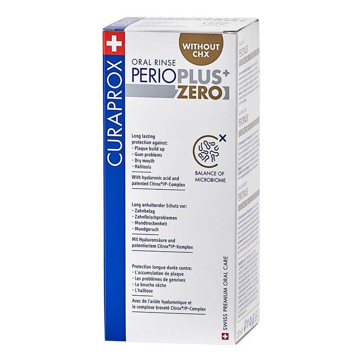 Curaprox perio Plus + zero Mundspülung ohne CHX, 200 ml