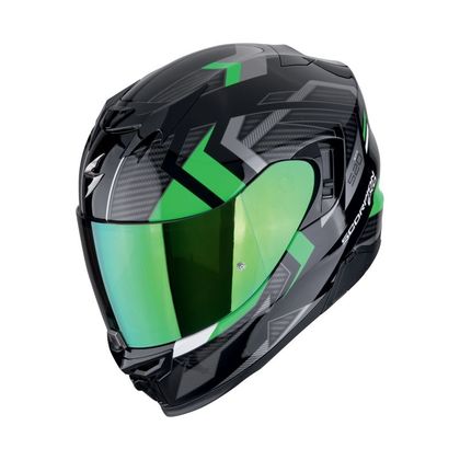 Casque Scorpion Exo EXO-520 EVO AIR - SENSUS - Noir / Vert
