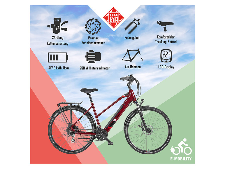 E-bike Trekking XC940 Expedition 28