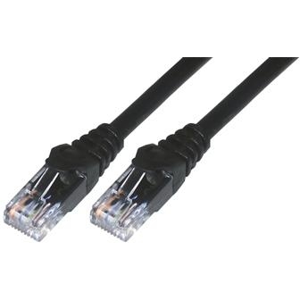 MCL FCC6M-5M/N câble de réseau Noir Cat6 U/UTP (UTP)