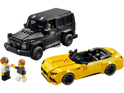 LEGO Mercedes-AMG G 63 en Mercedes-AMG SL 63 (76924)
