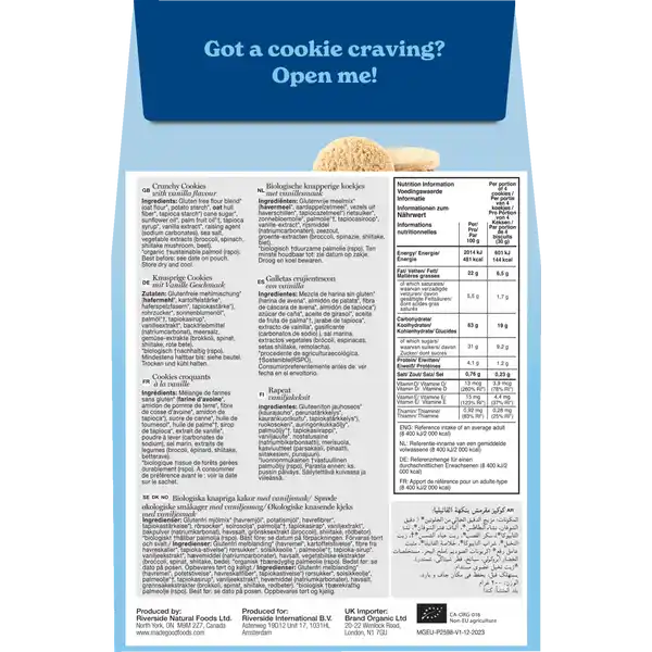 Bio Cookies Vanilla