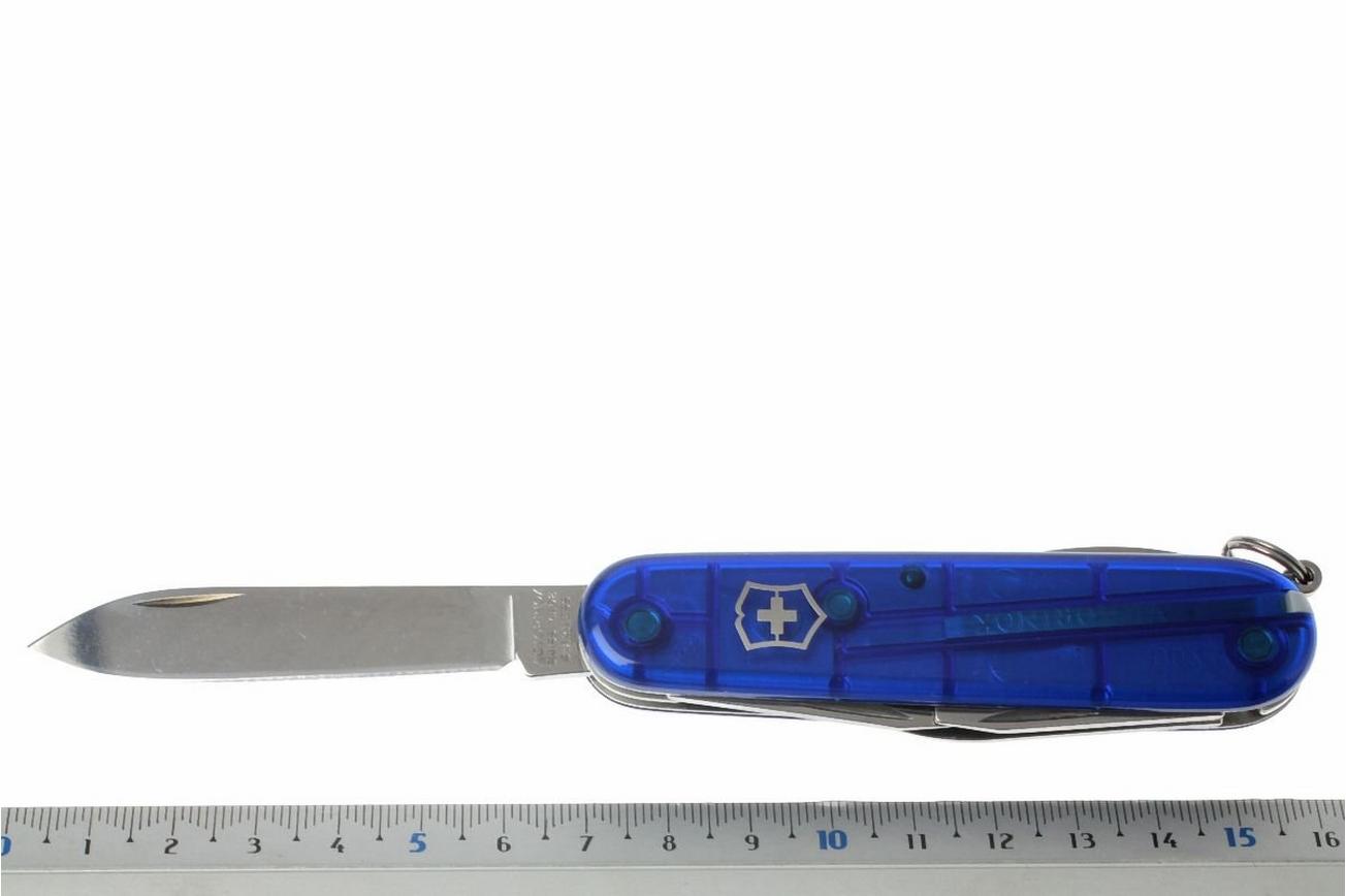 Victorinox Spartan transparant blauw 1.3603.T2 Zwitsers zakmes