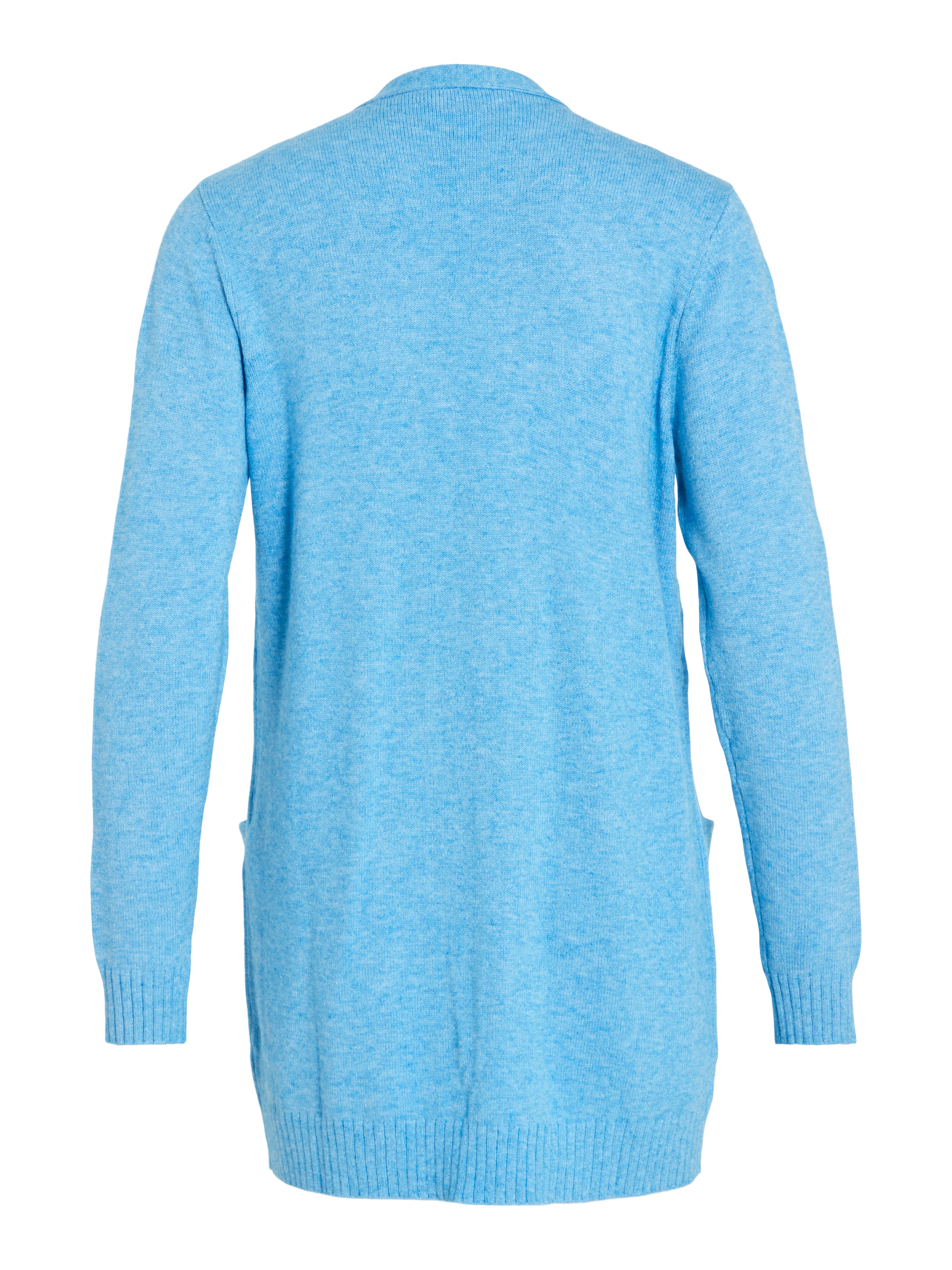 Vila  Viril Open Knit cardigan - Blissful Blue
