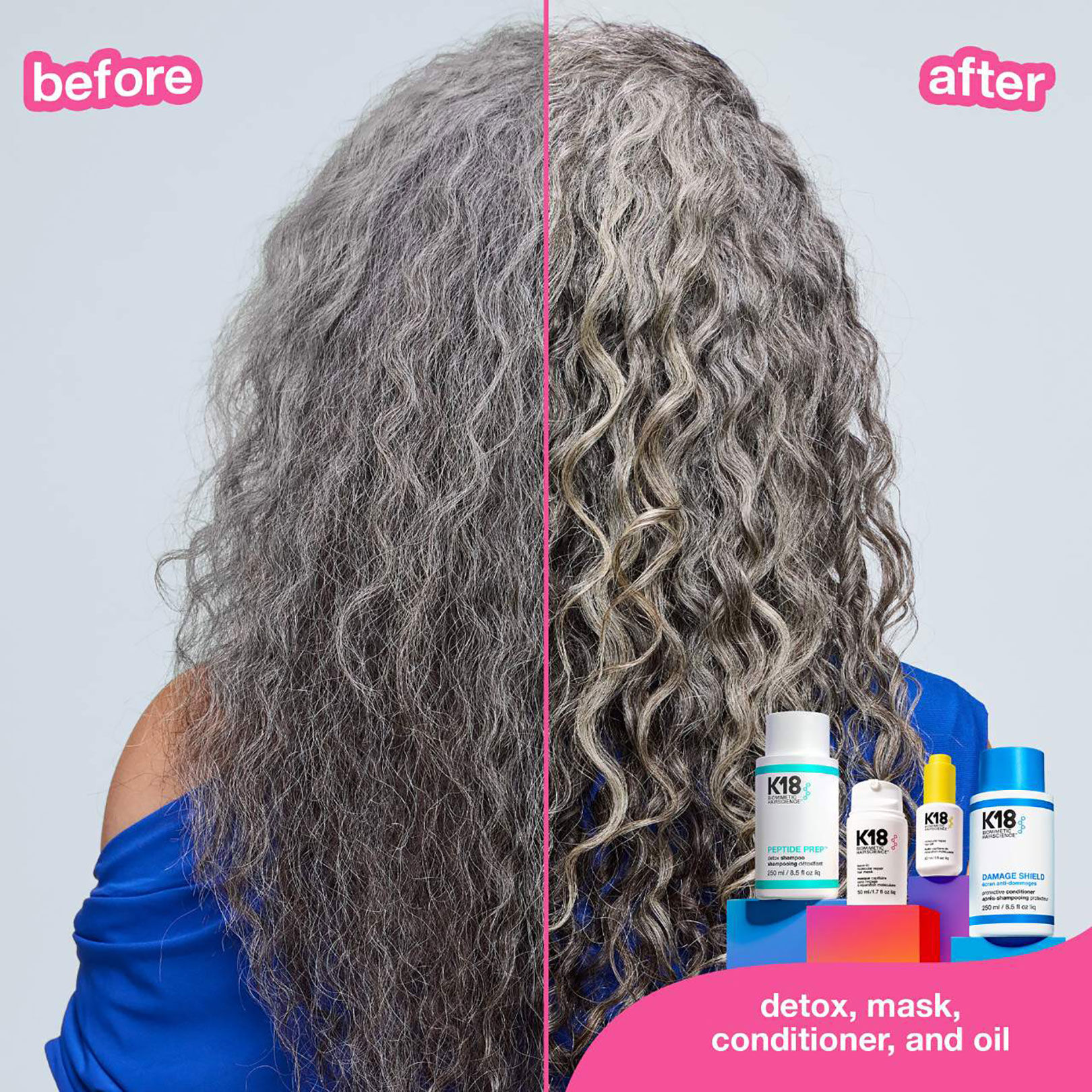 Routine cheveux colorés sensibilisés