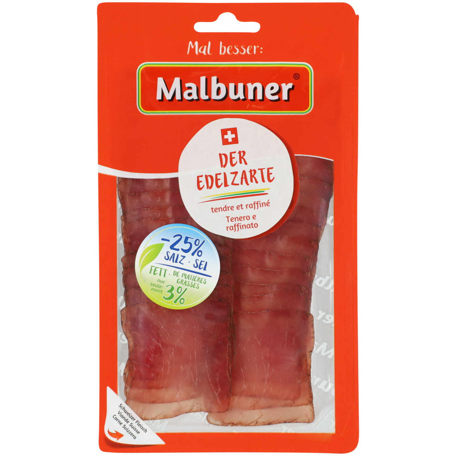 Malbuner Trockenfleisch Der Edelzarte ca. 100g