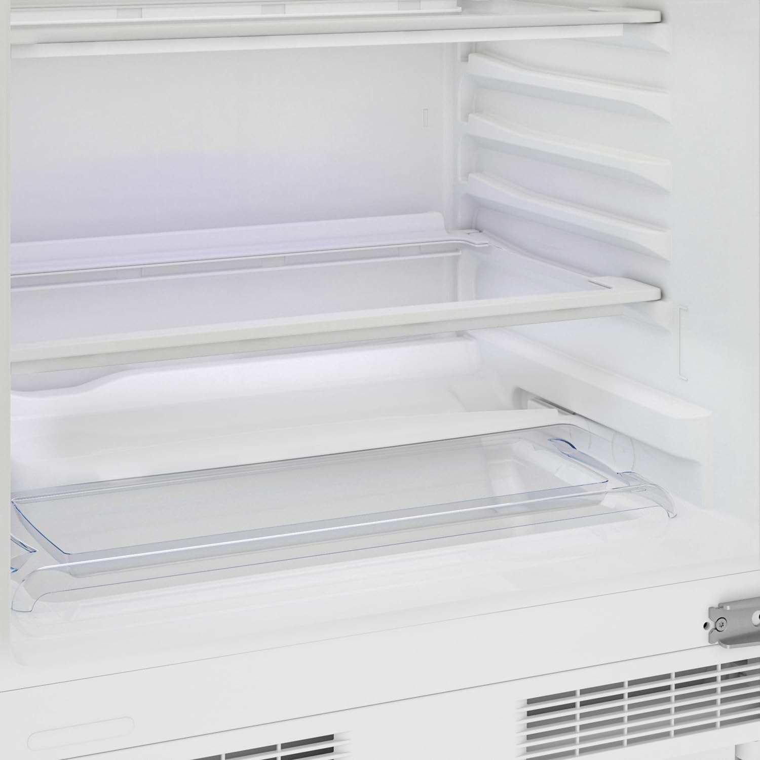 Beko BU1104N b100 Einbau-Kühlschrank, 130 l Nettovolumen, Gemüsebehälter, MinFrost, wechselbarer Türanschlag, weiß