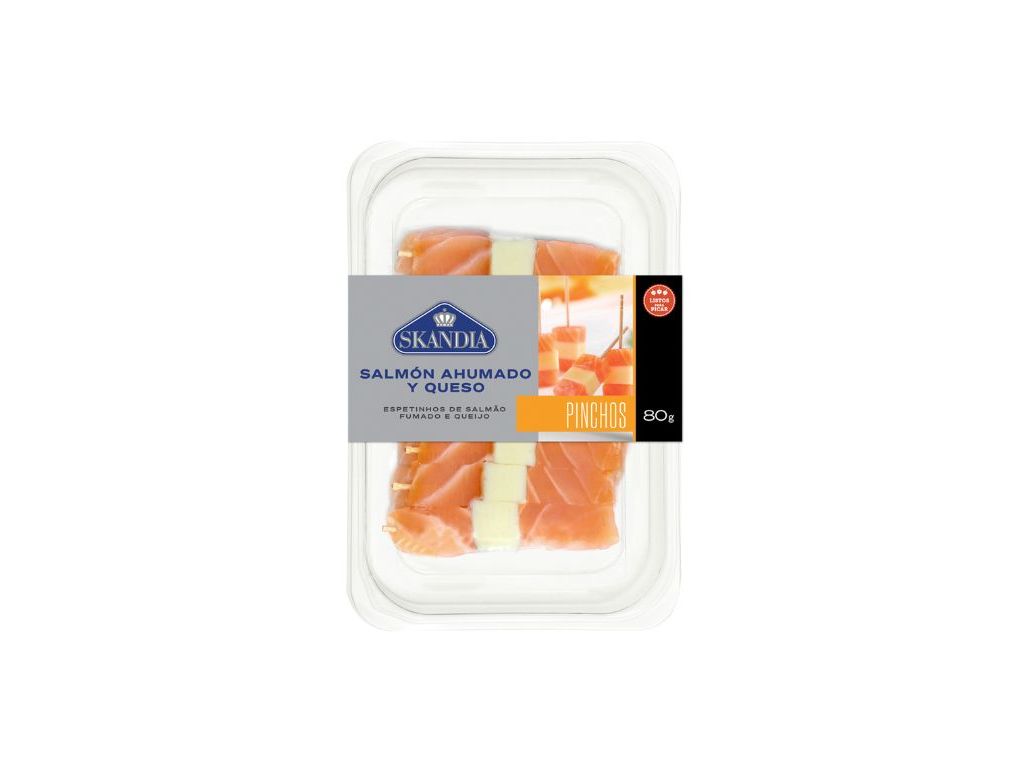 ESPETADA SALMÃO FUMADO SKANDIA COM QUEIJO 80G