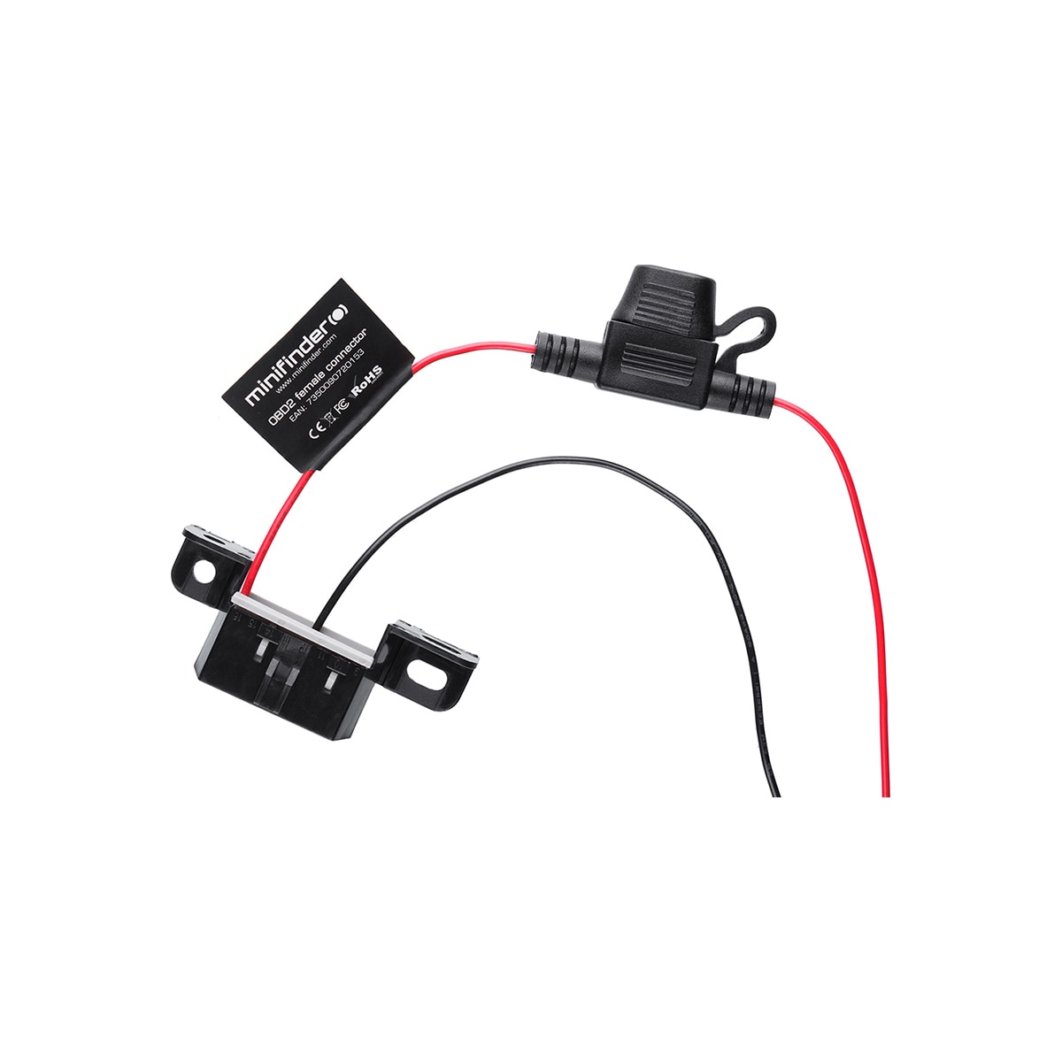 Minifinder Zepto OBD strømadapter