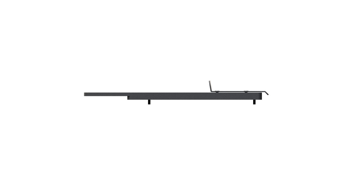 Res-TechX1-GT Simucube Pedal Support bevestiging  (Zwart)