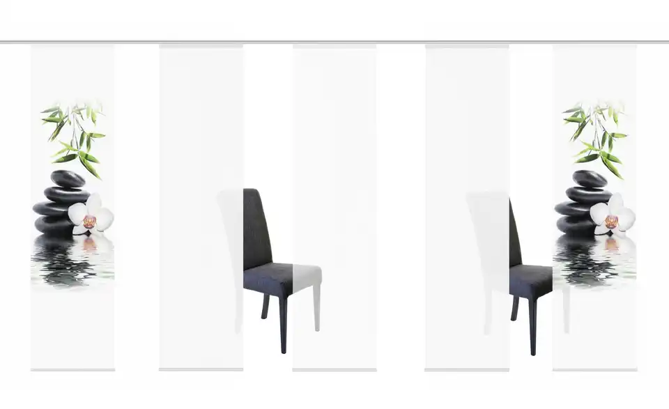 Schiebevorhang Set 5tlg. 5er-Set