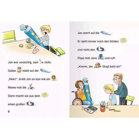 Ravensburger Leserabe - Vor-Lesestufe: Lustige Geschichten vom 1. Schultag