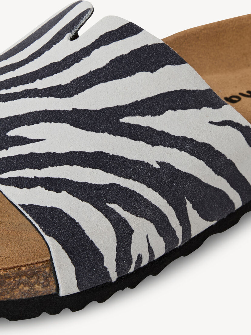 Leren Slipper - zwart