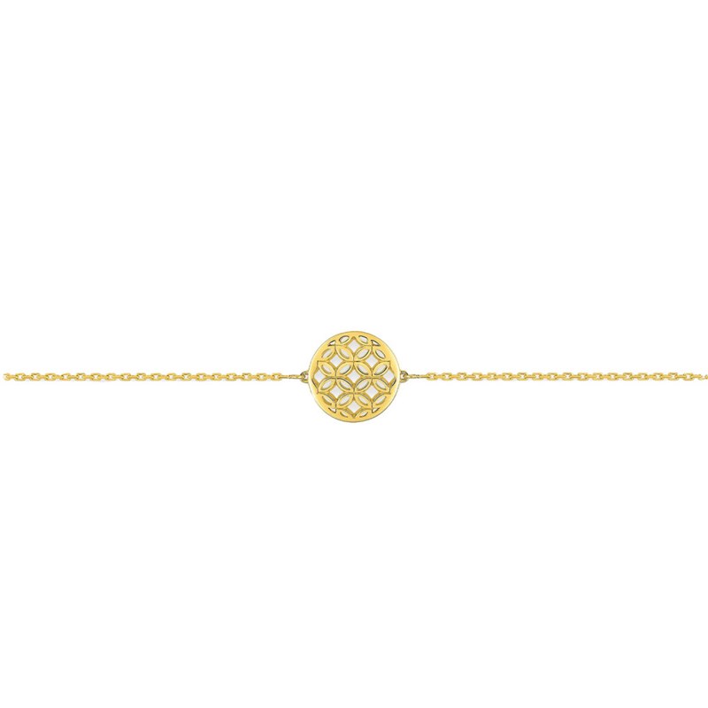 Bracelet Femme - Or 18 Carats - Longueur : 18 cm