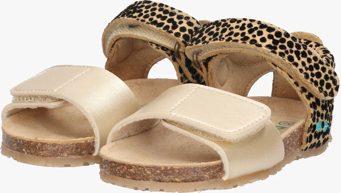 BUNNIESJR gouden bunniesjr sandalen britt beach