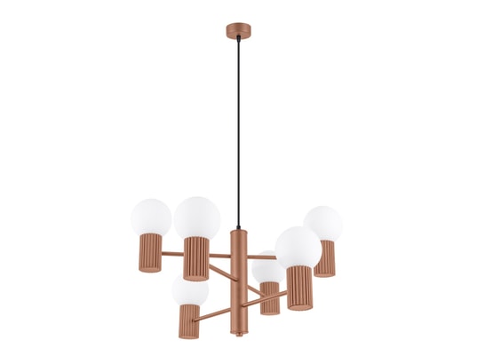 SOLLUX LIGHTING - Lustre halo 6 moka