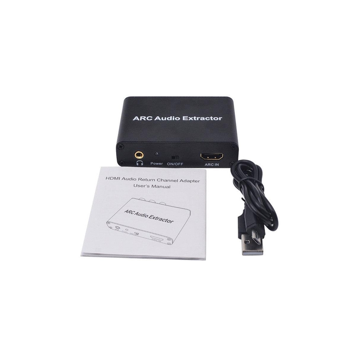 NÖRDIC HDMI ARC til RCA SPDIF TOSLINK Koaksial og Stereo HDMI Arc Converter DAC