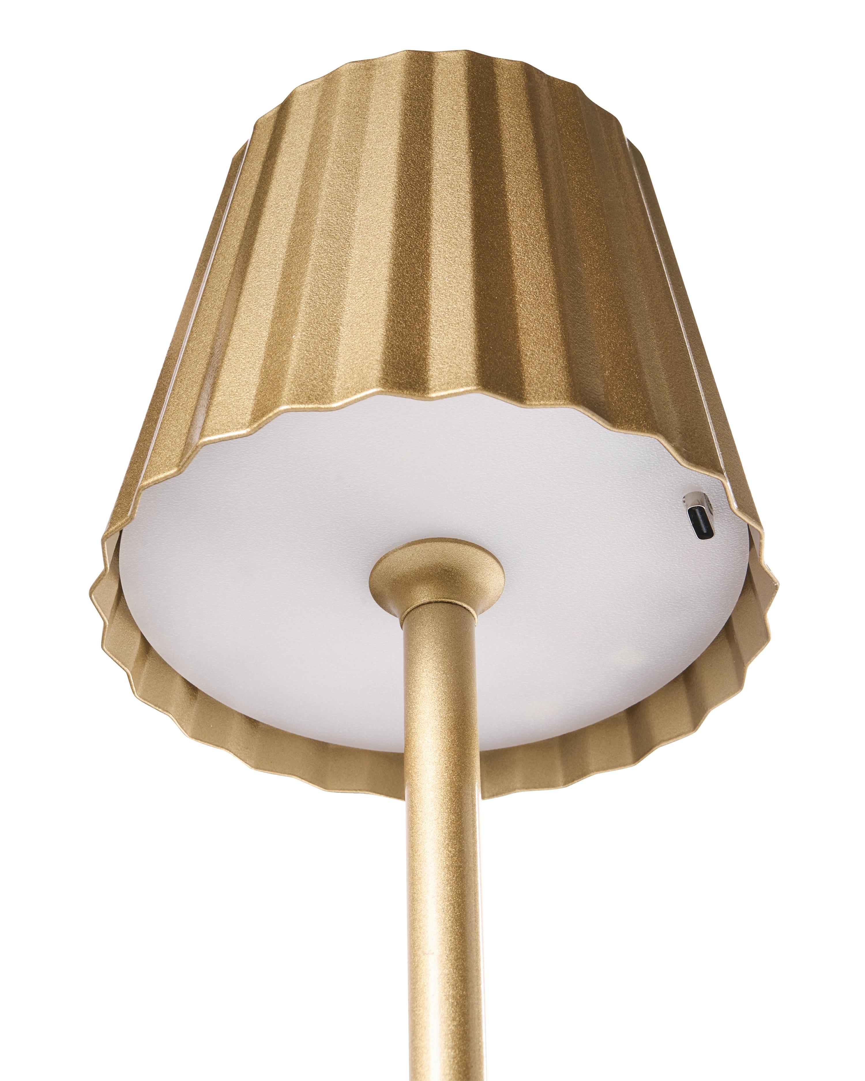 LED draadloze tafellamp ABARO met dimmer Metaal Goud