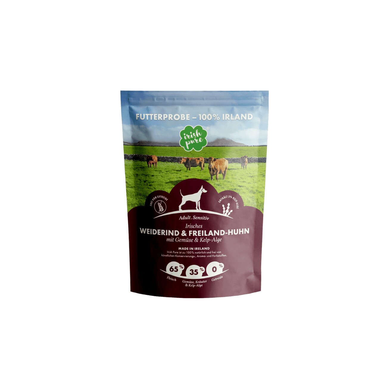 Irish Pure - Rind, Huhn + Gemüse & Kelp 100 g