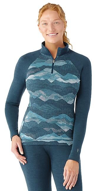 SMARTWOOL - T-SHIRT MIDWEIGHT 250 TS 1/4 ZIP ML W