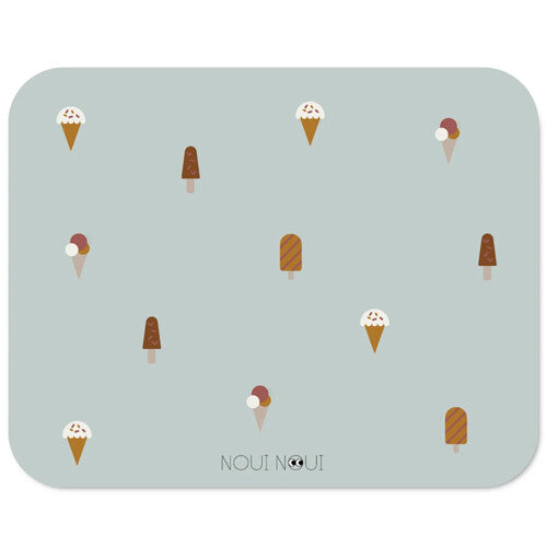 Noui noui placemat ice cream grey - 43 cm