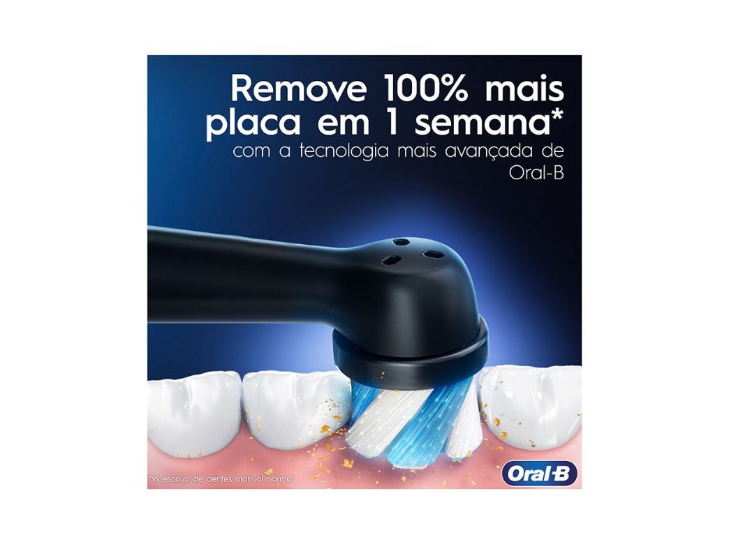 ESCOVA DENTES ELÉTRICA ORAL-B IO 3S AZUL