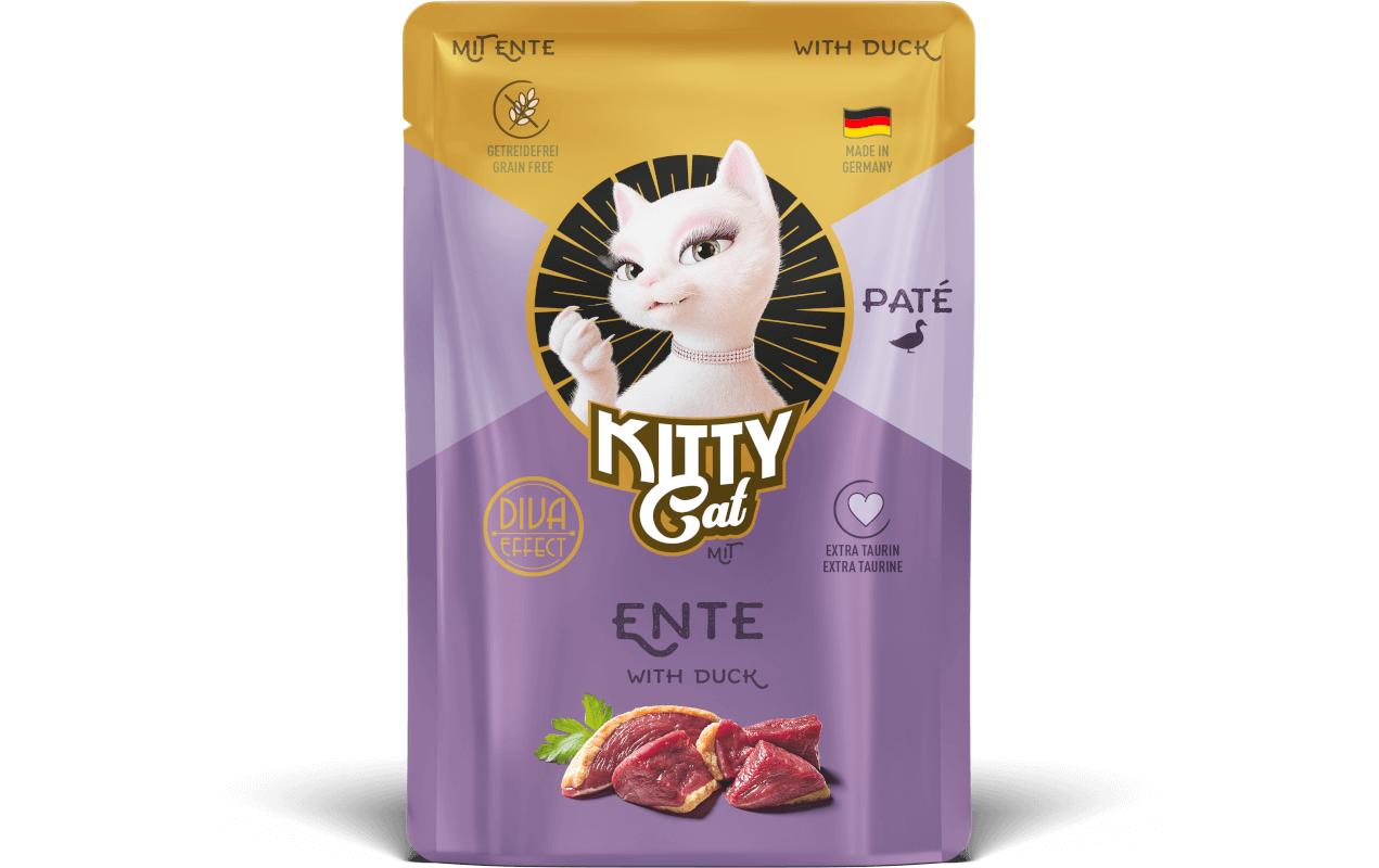 Nassfutter Pate Ente 85 gNassfutter mit Entengeschmack für Katzen