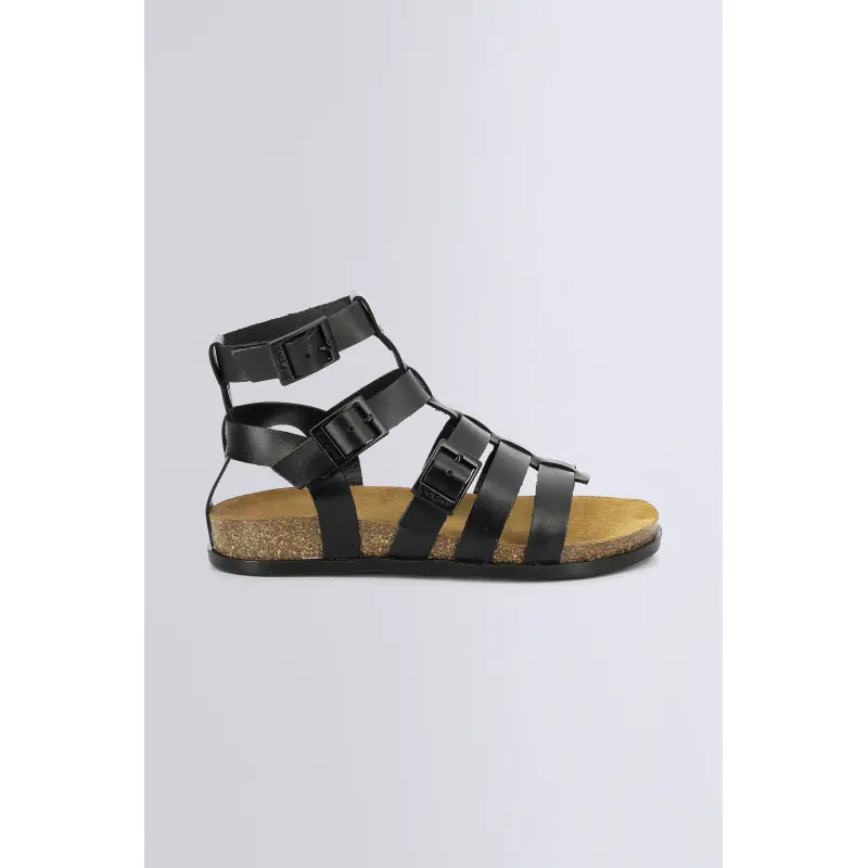 KICK ALEXA NOIR SANDALES Cuir Femme