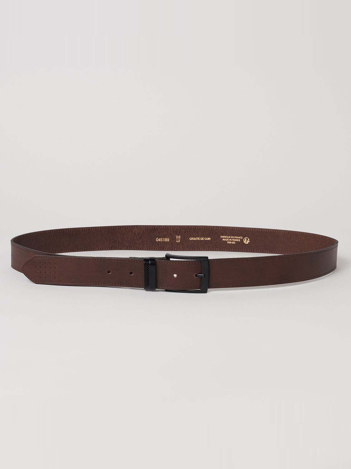 Ceinture Homme Cuir Lisse Mustang