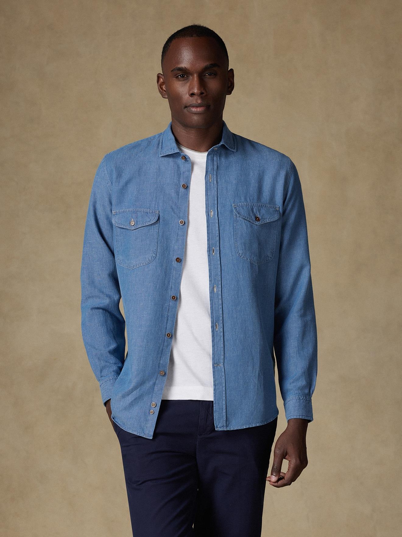 Chemise Keegan en denim - Série limitée